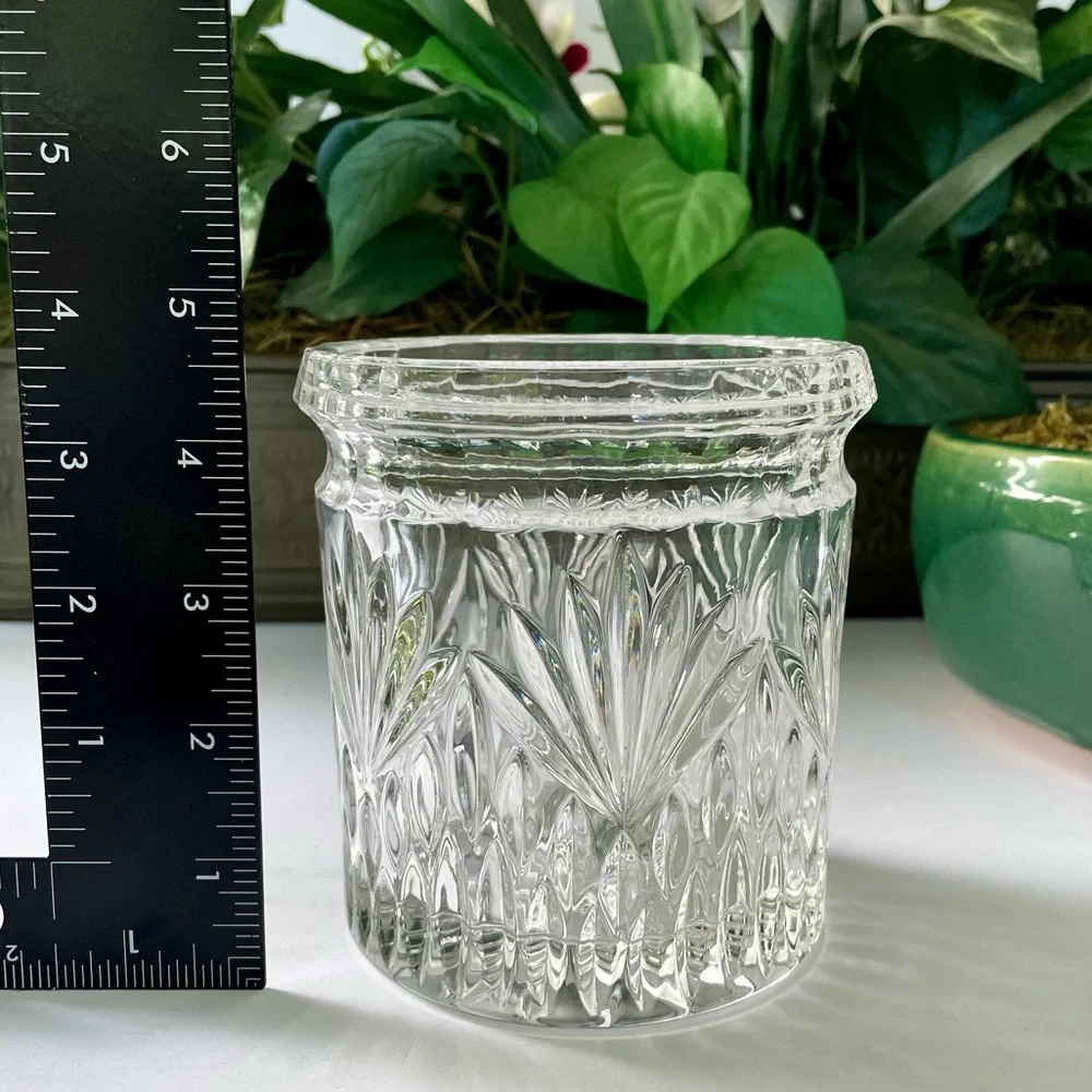 Vintage Princess House Highlights Crystal Treasure Jar - Picture 9 of 10